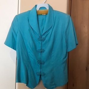 Silk Two Piece Dress